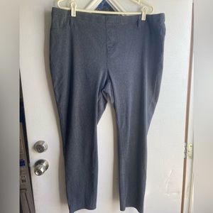 Grey jeggings